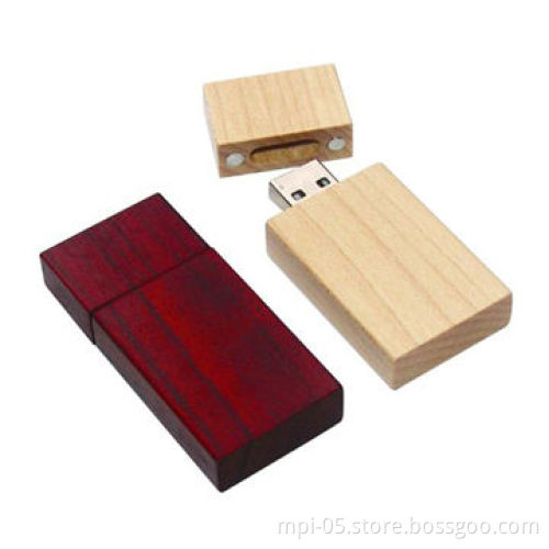 Supply Wooden USB Flash Drive, RoHS Directive-compliant